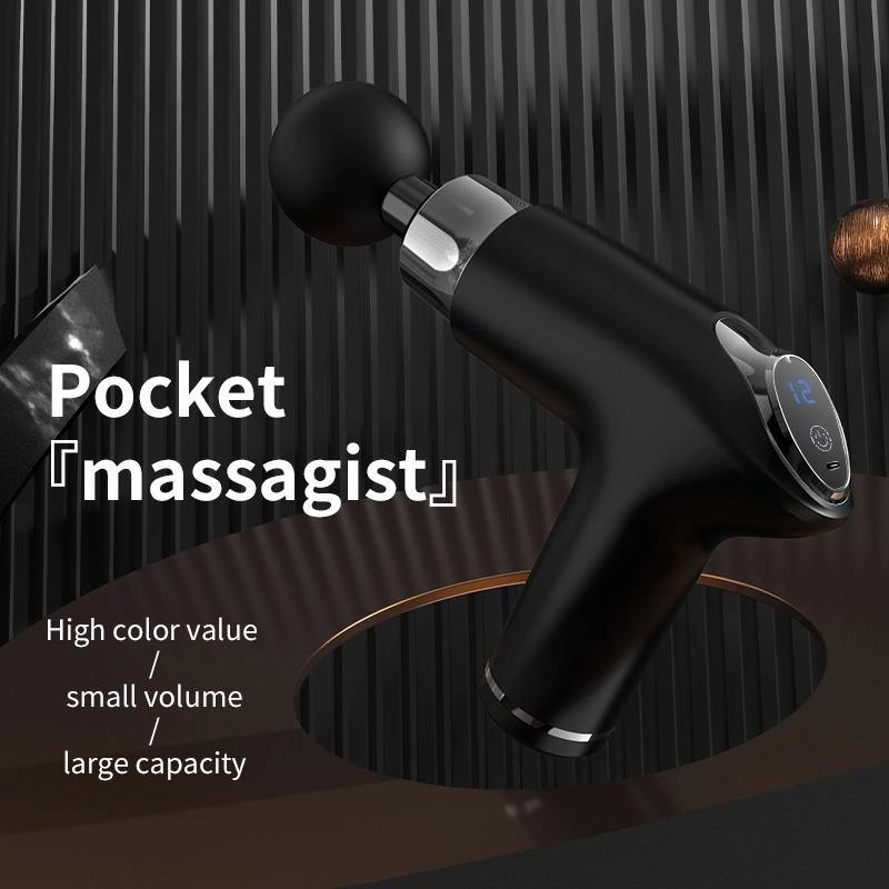 Nouvelle conception de la chaleur musculaire profonde multifonction Portable&amp;Cool masseur chaud et froid compact Canon Mini Massage froide pistolet thermique