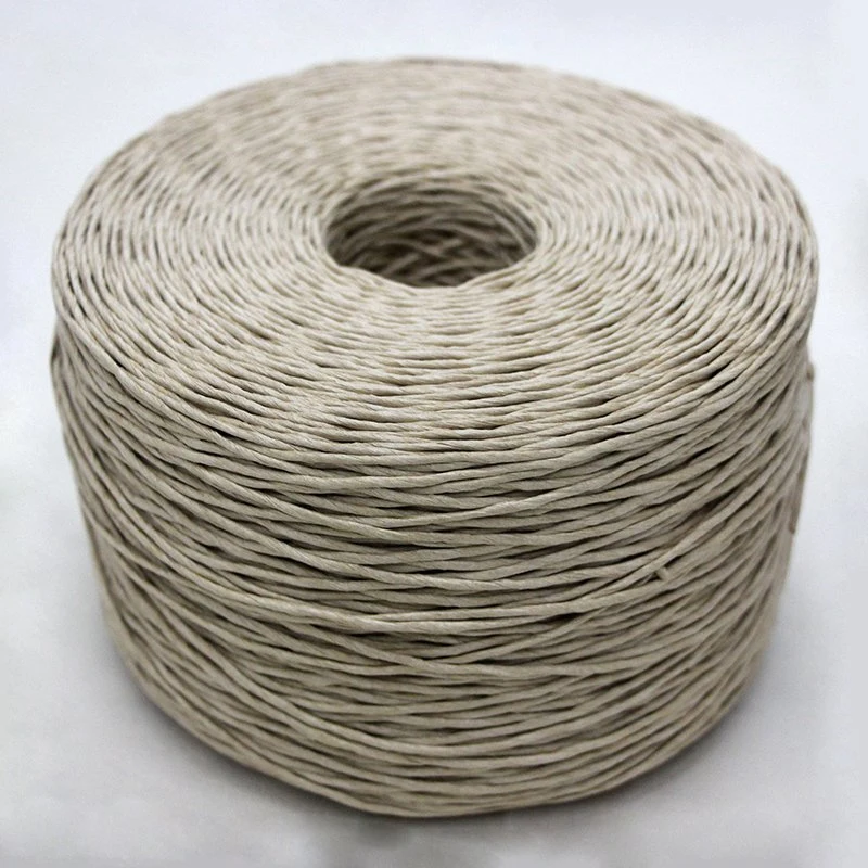 Single Strand Tag Braided Paper Vine Eco-Friendly DIY Hand-Tied Rolls