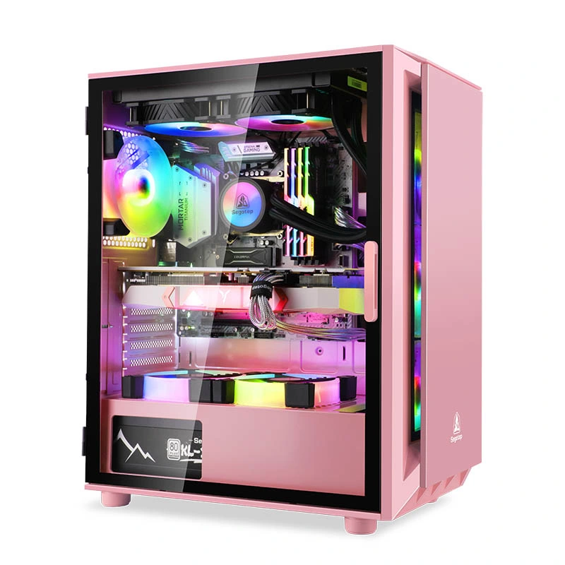 2020 Window Black Full Tower ATX Computer Case