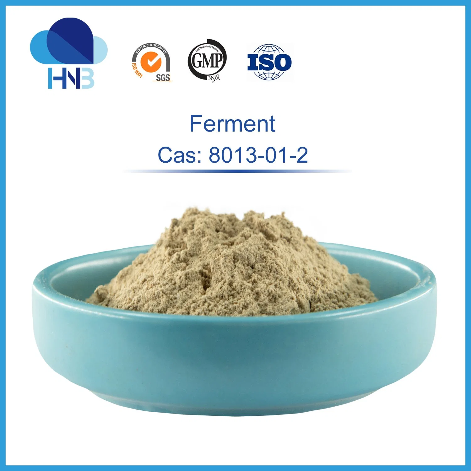 Aromatizante CAS 8013-01-2 Extracto de levadura levadura en polvo
