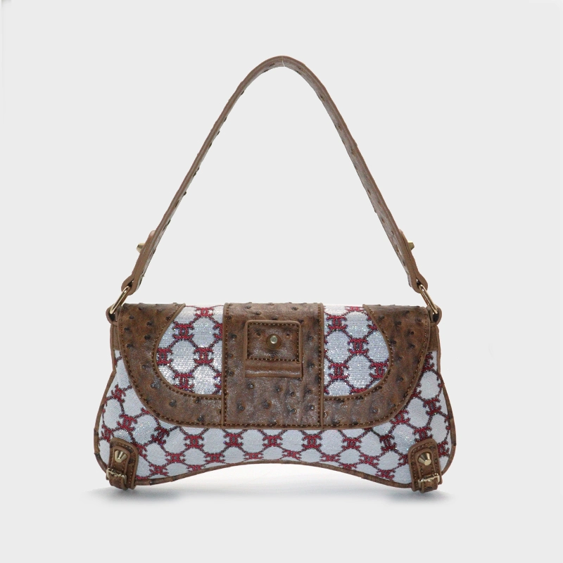 Mujer de moda mayorista bolso de mano Diseñador Croc PU Bolsa de moda dama Bolso