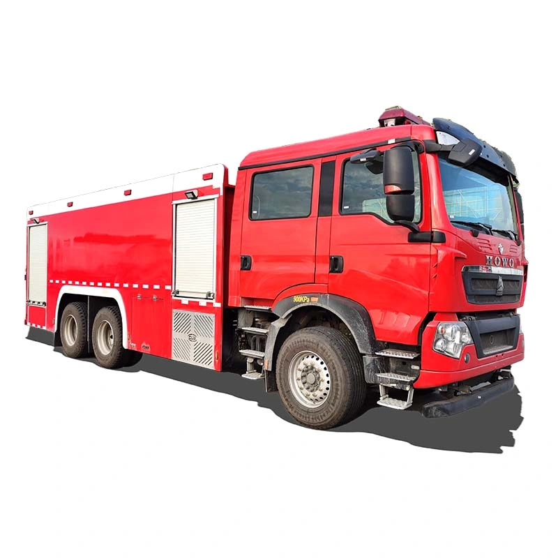 Chinese HOWO 16cbm Water Tank Fire Fighting Truck for Hot Sale