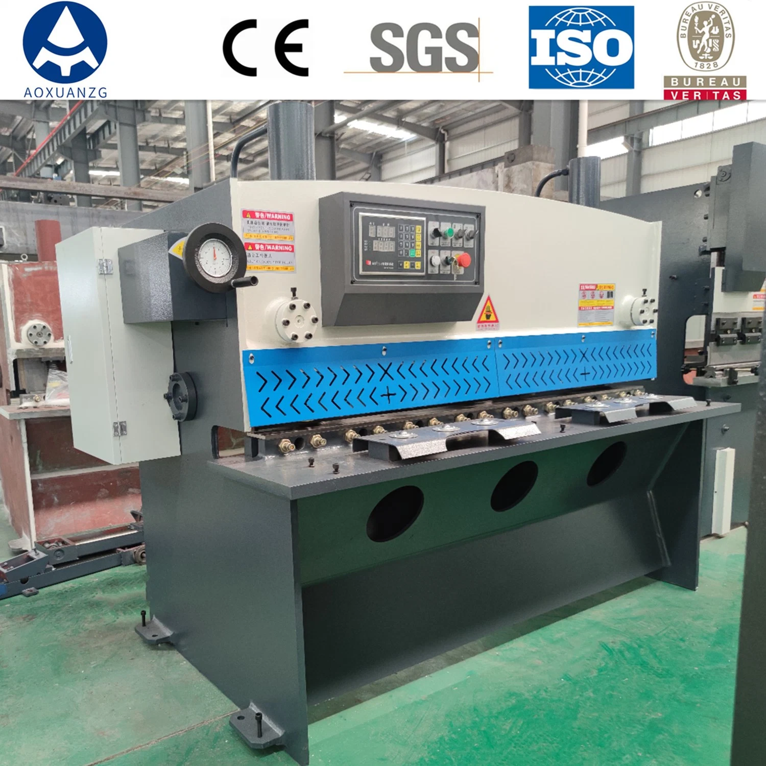 Hot Sale Hydraulic CNC Plate Shearing, Swing Beam Shearing Machine QC12y-4*2500