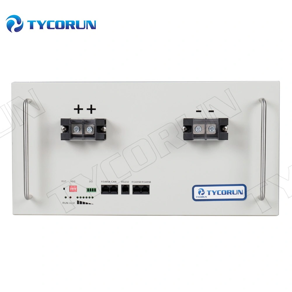 Tycorun 5kw de batería de litio fosfato de hierro LiFePO4 Energía Solar de 48V de la pared 51,2V 100Ah