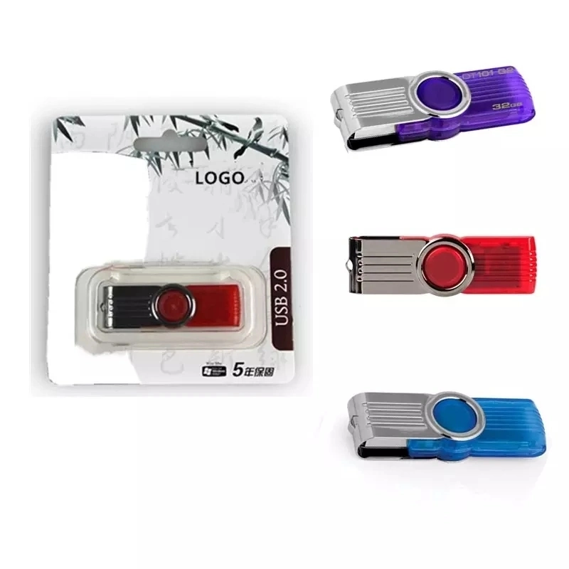 Fábrica Precio al por mayor Dt101 G2 USB Flash Drive USB 2,0 Rotate USD Flash Disk/16GB/32GB/ 64GB Thumb Pen Drive