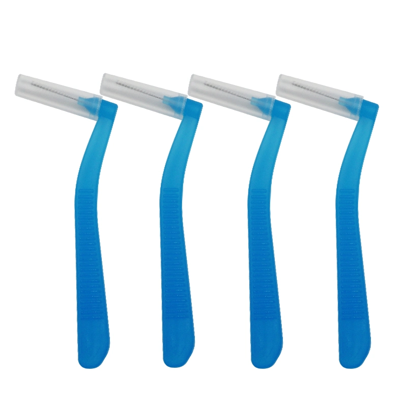 L-Shaped Cleaning Brush Adult Dental Disposable Interdental Brush