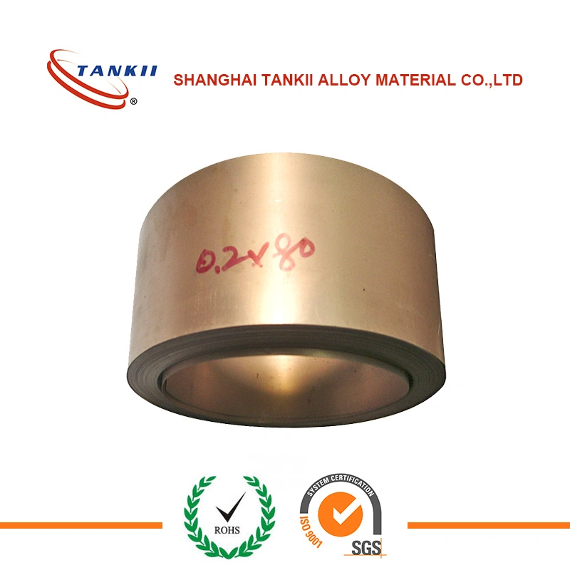 Tankii Manganin strip shunt Manganese copper horizontal splicing tape