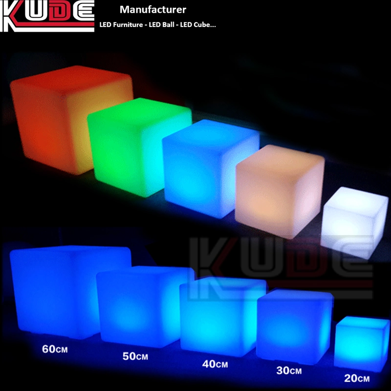 LED Cube Garden Cube Landscape Cubes Lanscape Lights Waterproof Lighting