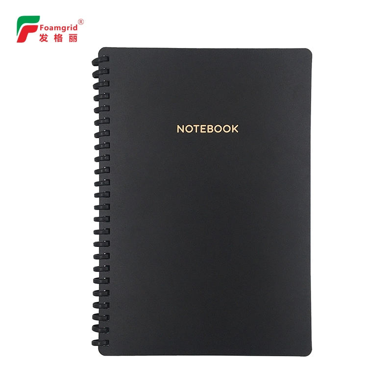 Exercise Book Office Writing Book Custom Logo Printing A5 Square Supple Spiral Notepad