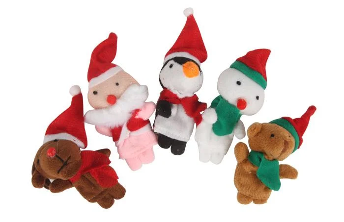 Soft Plush Stuffed Santa Claus Toys Christmas Gift