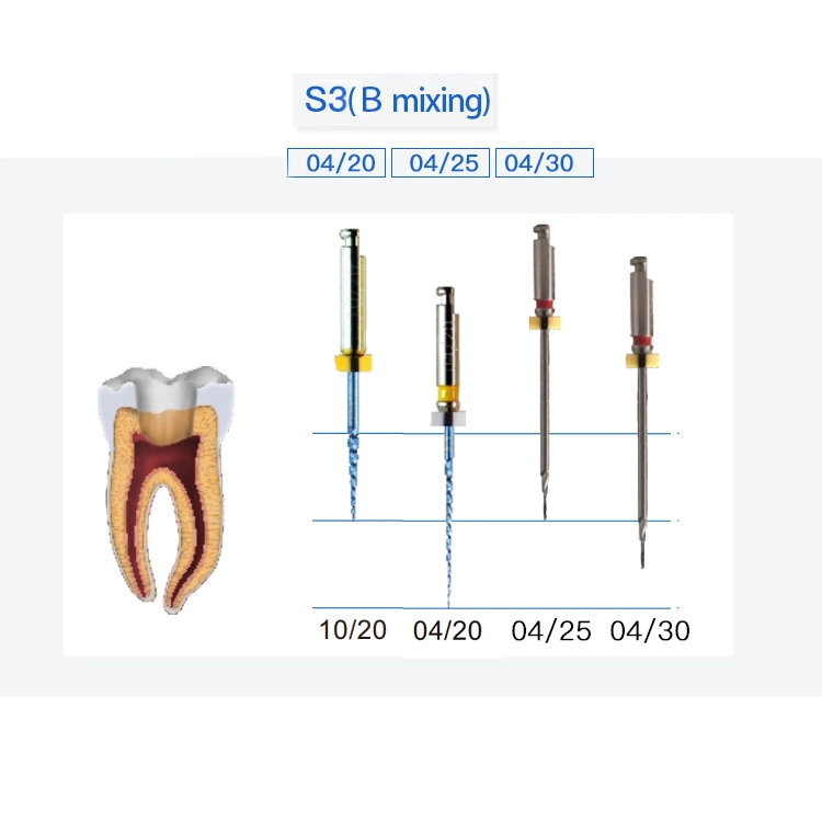 Dental Root Canal Files Endo Rotary Files for Endo Motor S3