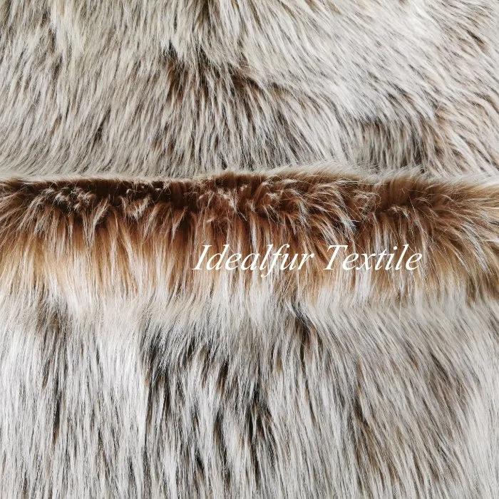 100% poliéster Faux Fur Fur de Fox falso Collar PARA MOQUETA