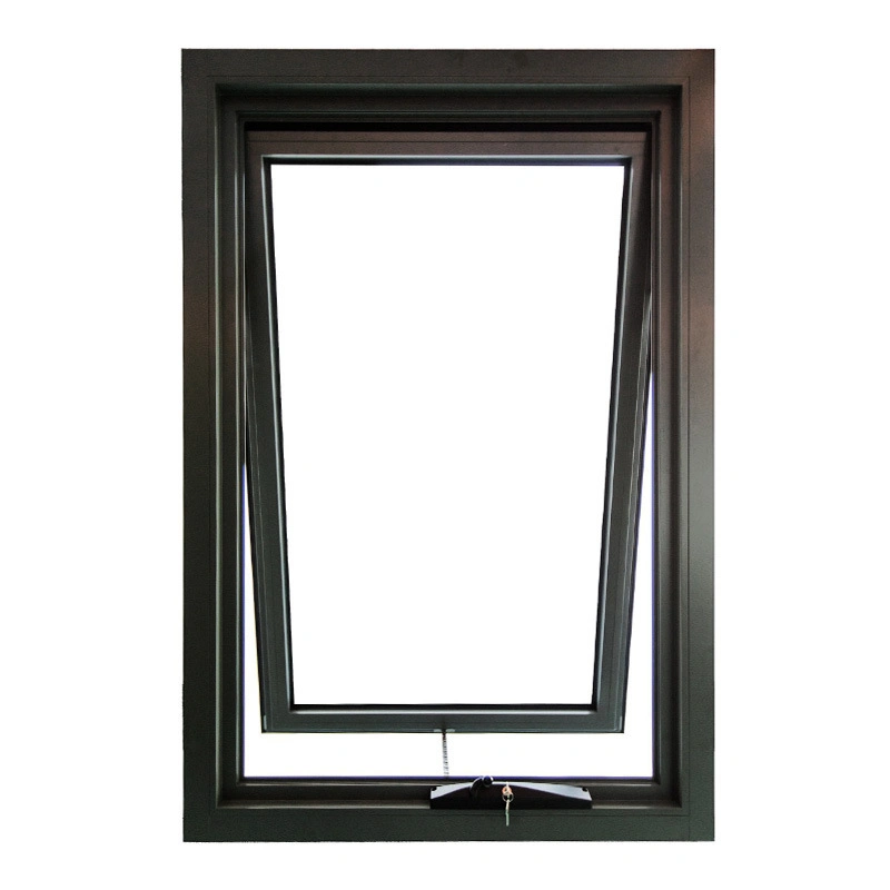 En PVC/Aluminium personnalisé Hung Glass Window fenêtre métallique de pivotement d'alimentation en usine