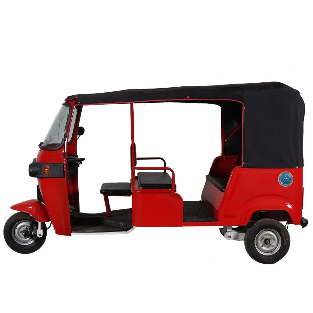 Mode 6 Passagiere Keke Bajaj 3 Rad Erwachsenen Motor Dreirad 6 Passagiere