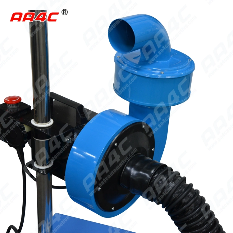 AA4c Car Exhaust Extracting System Auto Vehicle Exhaust Dolly for Car with Single or Dual Pipe Control Customize Size