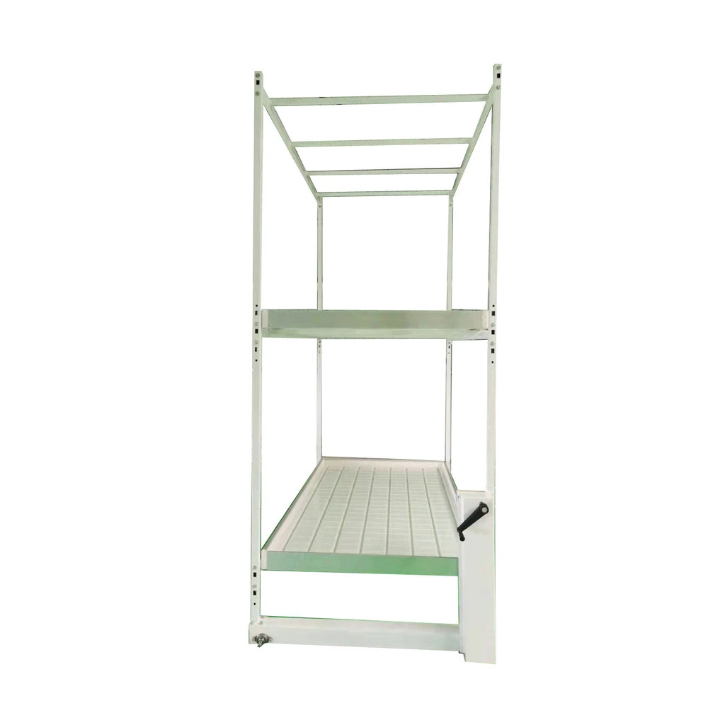 Greenhouse Rolling Bench Ebb and Flow Grow Tables for Growing Flower Vegetable Medical Plants