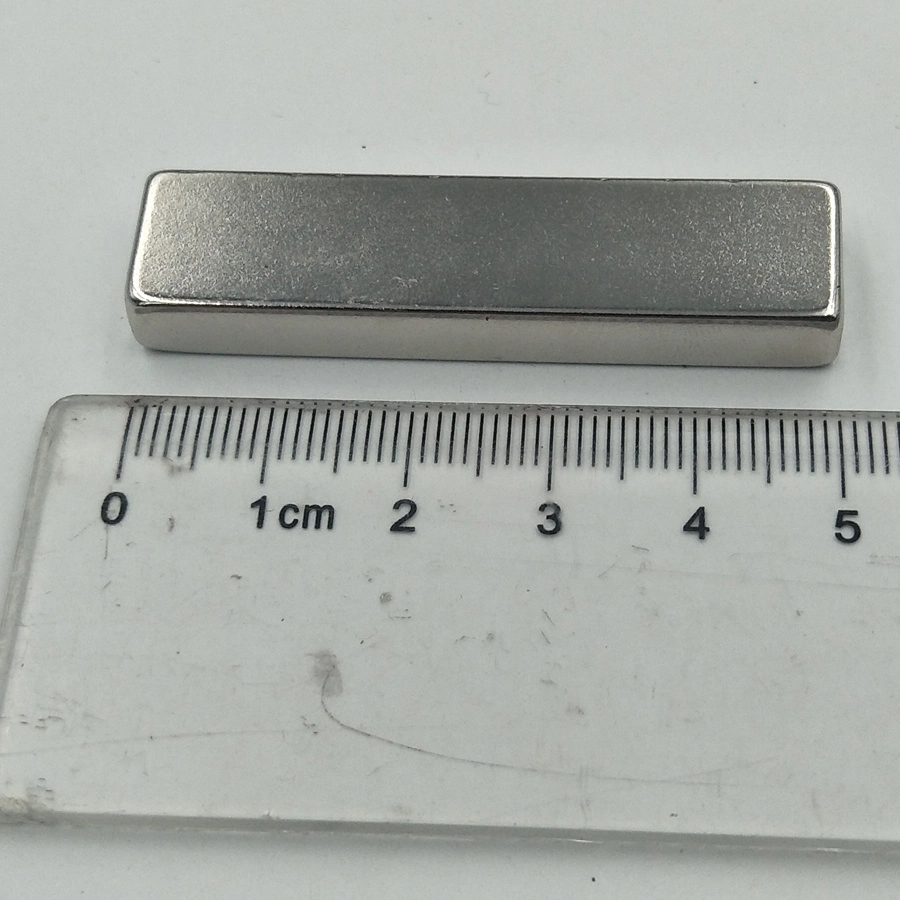 Wholesale/Supplier Price Custom Super Strong Nickle Coated N52 Rare Earth 60X10X5mm Block Neodymium Magnet