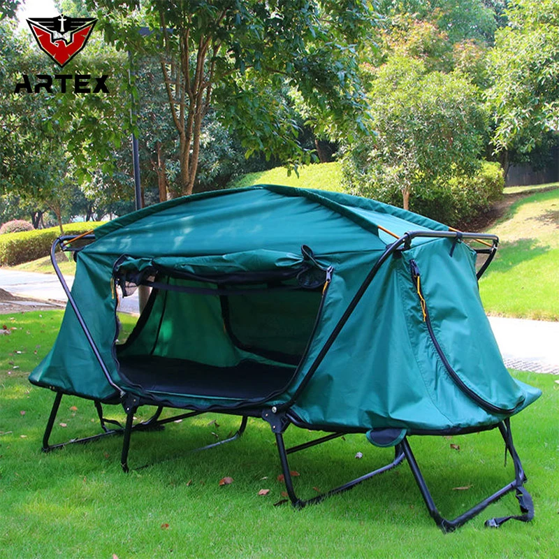 Outdoor Waterproof Fully Automatic Camping Portable off-The-Ground Tent