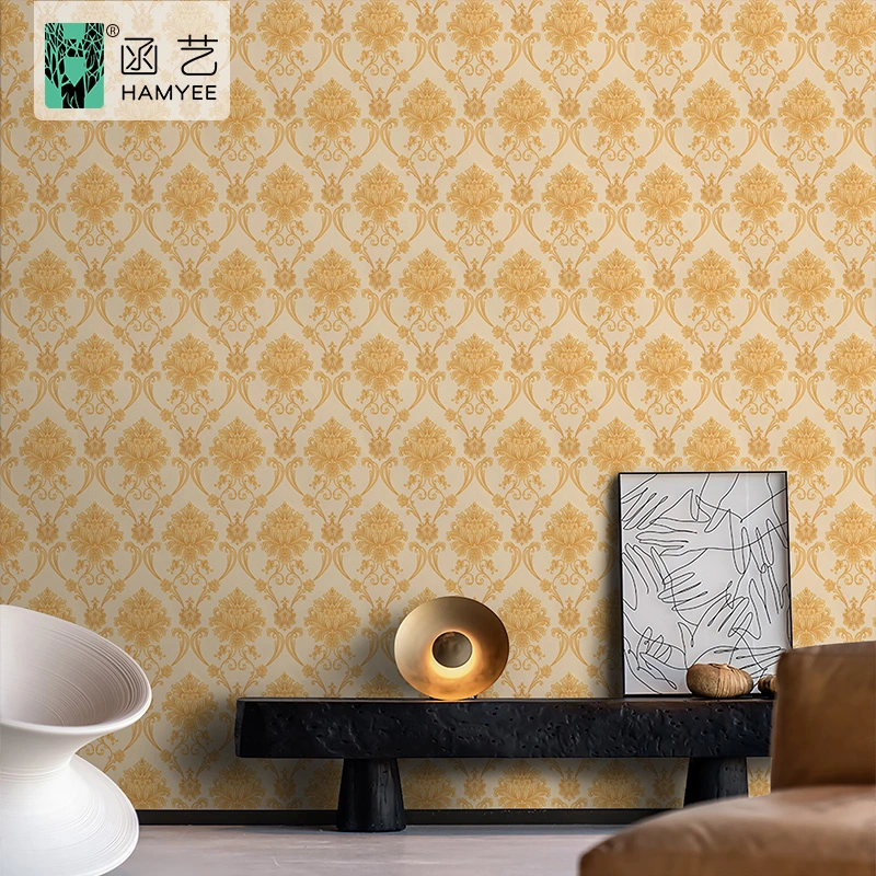 Wall Covering Material Non Woven Luxury 3D Home Decor Wallpaper Wall Paper for Office