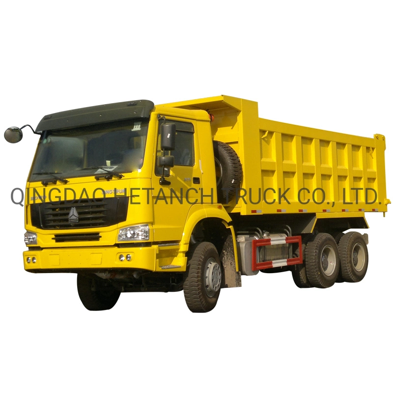 Military quality HOWO 6X4 Dump Trucks Used Tipper