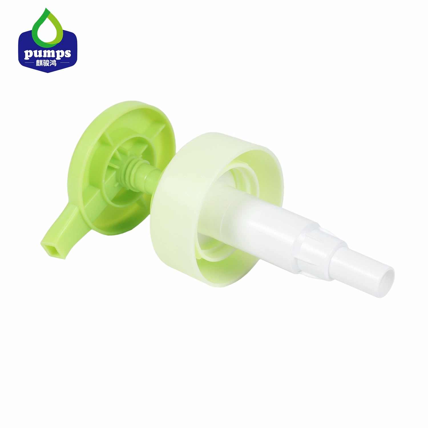 Light Green Color Round Shape Shampoo Pump