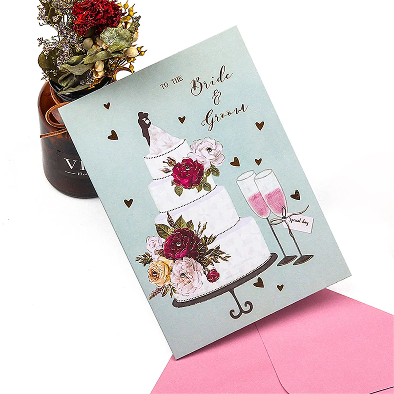 OEM China Wholesale/Supplier Wedding Invitation Greeting Card for Business Card/Greeting Card