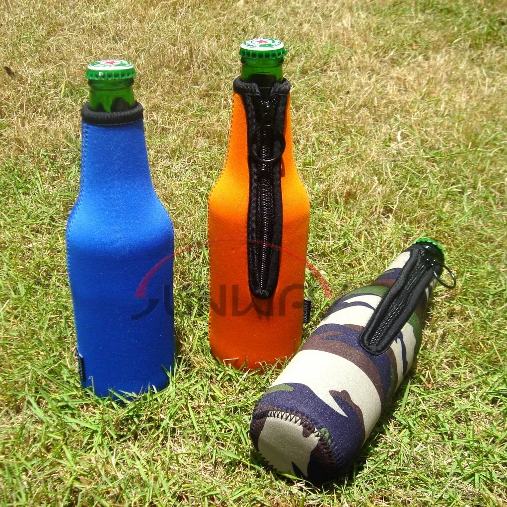 Impressão personalizada isolados em neoprene beber cerveja Suporte para garrafas de bebidas (BC0085)