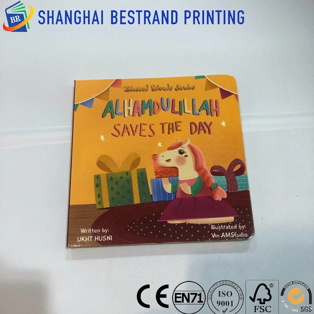 Customized Board Books Printing Service, Children&prime; S Car Books, Funny Pictures, Primer for Children, Children&prime; S Puzzle Books, Good Quality Printing