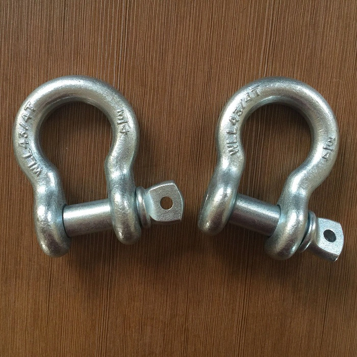 High Tension 5/8 Us Type Hot Dipped Galvanized Bow Shackle