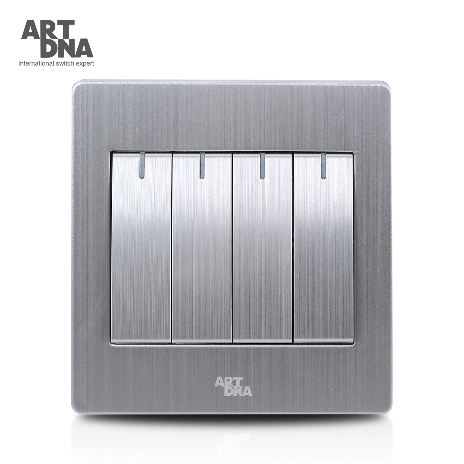 Artdna Metal Cover Intermediate 10A Electric Wall Switches for Home