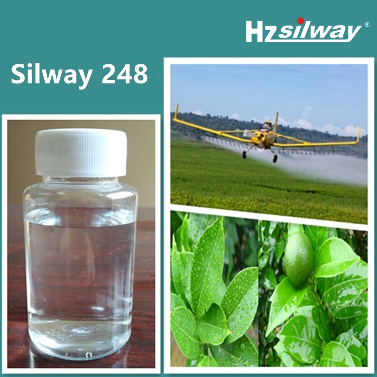 Agricultural Specialty Liquid Silway 248 Silicone Spray Adjuvant for Plant Growth Regulators