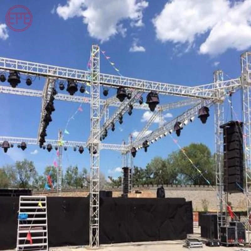 Outdoor Event Stage Aluminum Truss Lighting Stand System Truss with High quality/High cost performance 