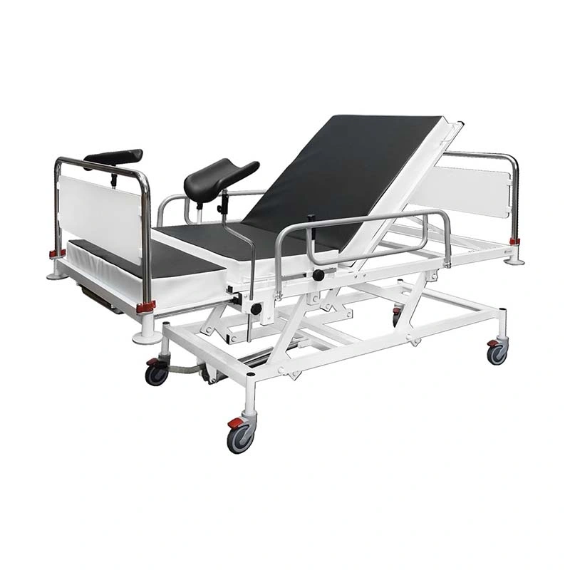 Mc-H03 Mobile Hospital Furniture Hydraulic Gynecological Obstetric Delivery Bed with Castors