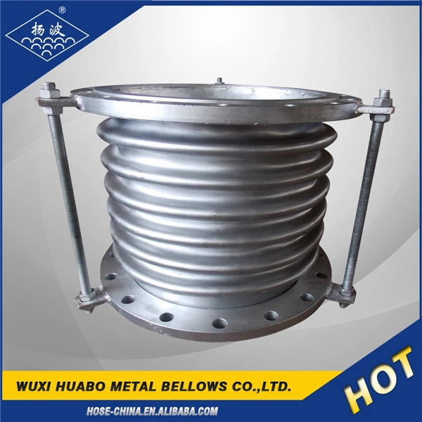 Metal Bellows Expansion Joint Quick Connector Flange Type