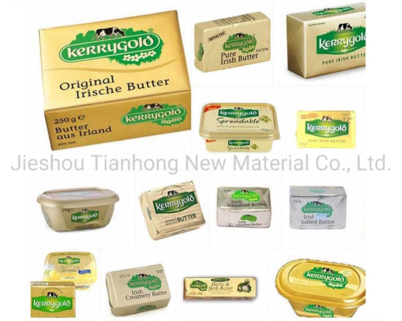 Aluminium Foil Paper Butter/Chocolate Wrapper Paper Laminating Aluminum Foil Packing Material