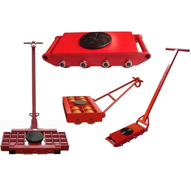 6 Ton Loading Cargo Trolley Multi Roller Skates