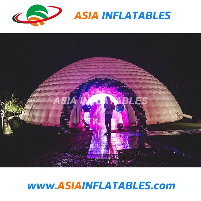 LED Inflatable Lighting Dome Tnet for Wedding Decoration