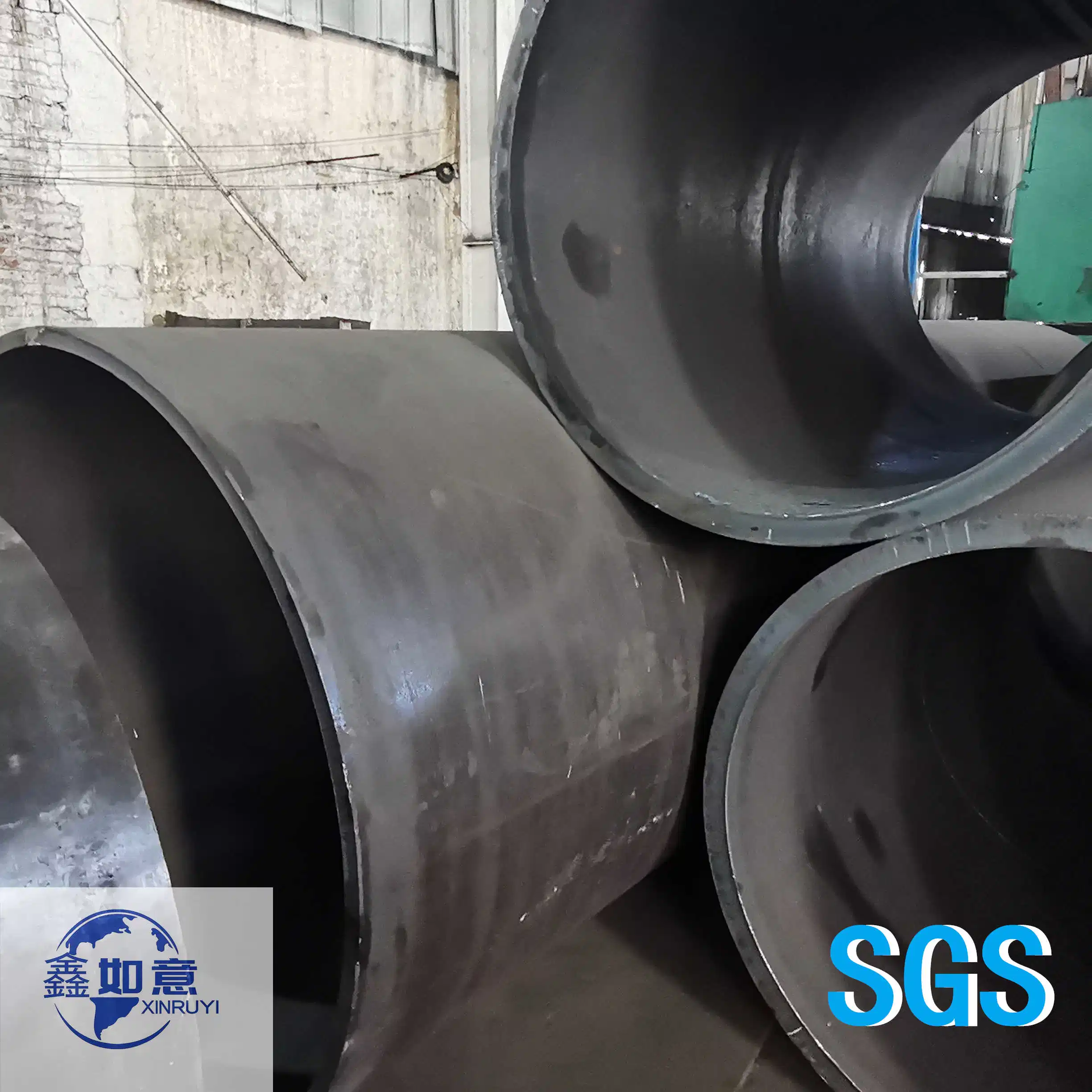 Stock Stainless Welded Welding Carbon Alloy Round Steel Pipe Tube for Building Materials/Water Pipe/Boiler Heating Furnace Support Pipe