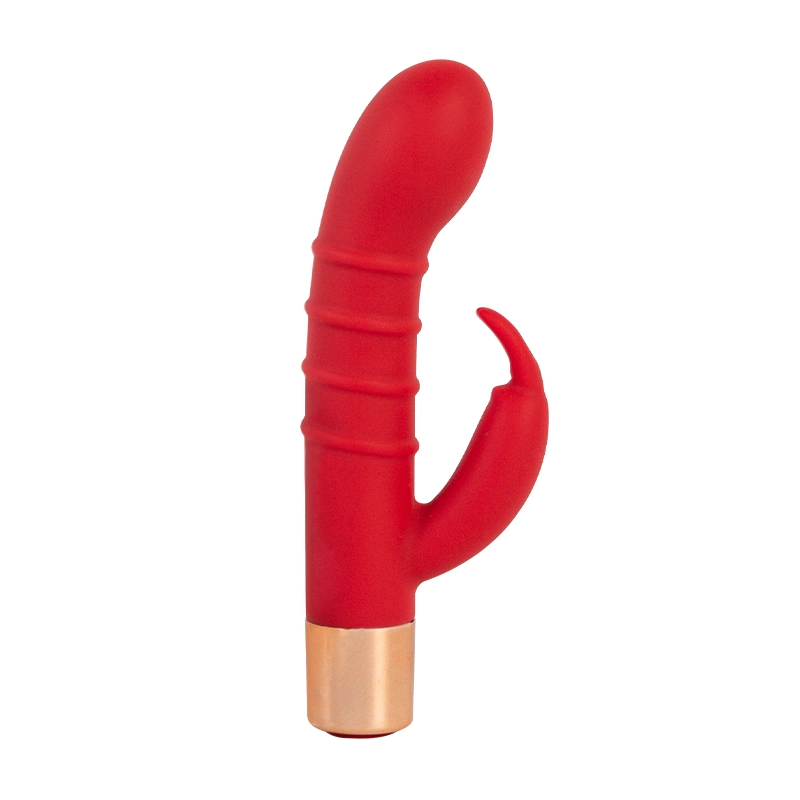 Silikon Wasserdicht ruhig Kaninchen Vibrant Massager Massage-Tool für Frauen Sexspielzeug