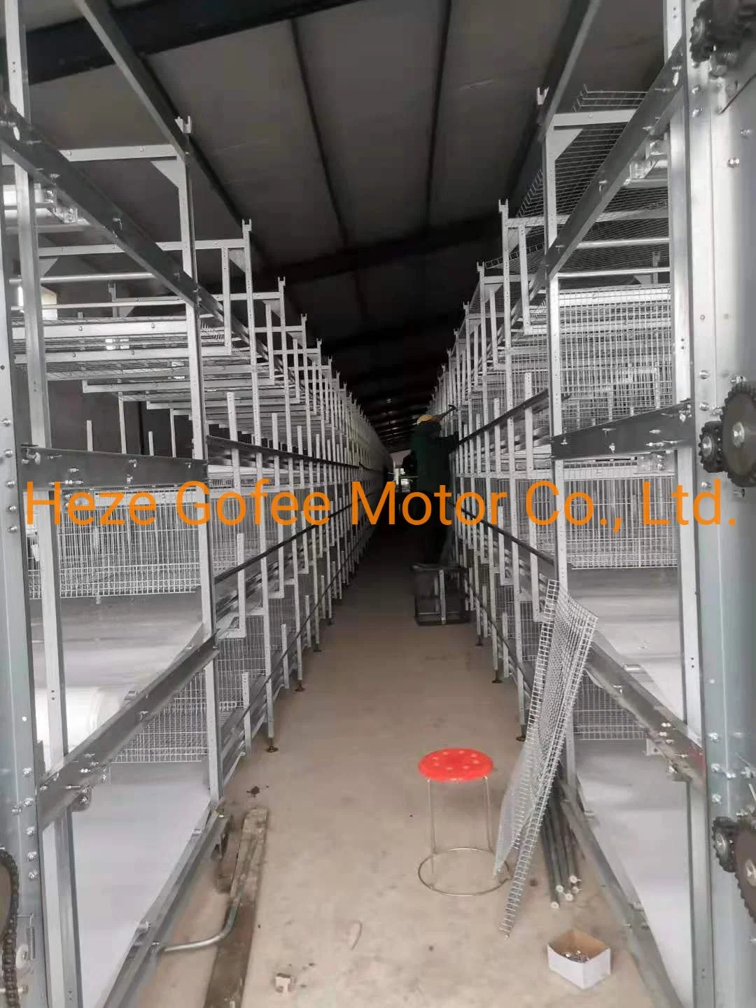 Broiler Chicken Cage 3-8 Tiers H Type Poultry Farm Equipment Pullet and Broiler Cage