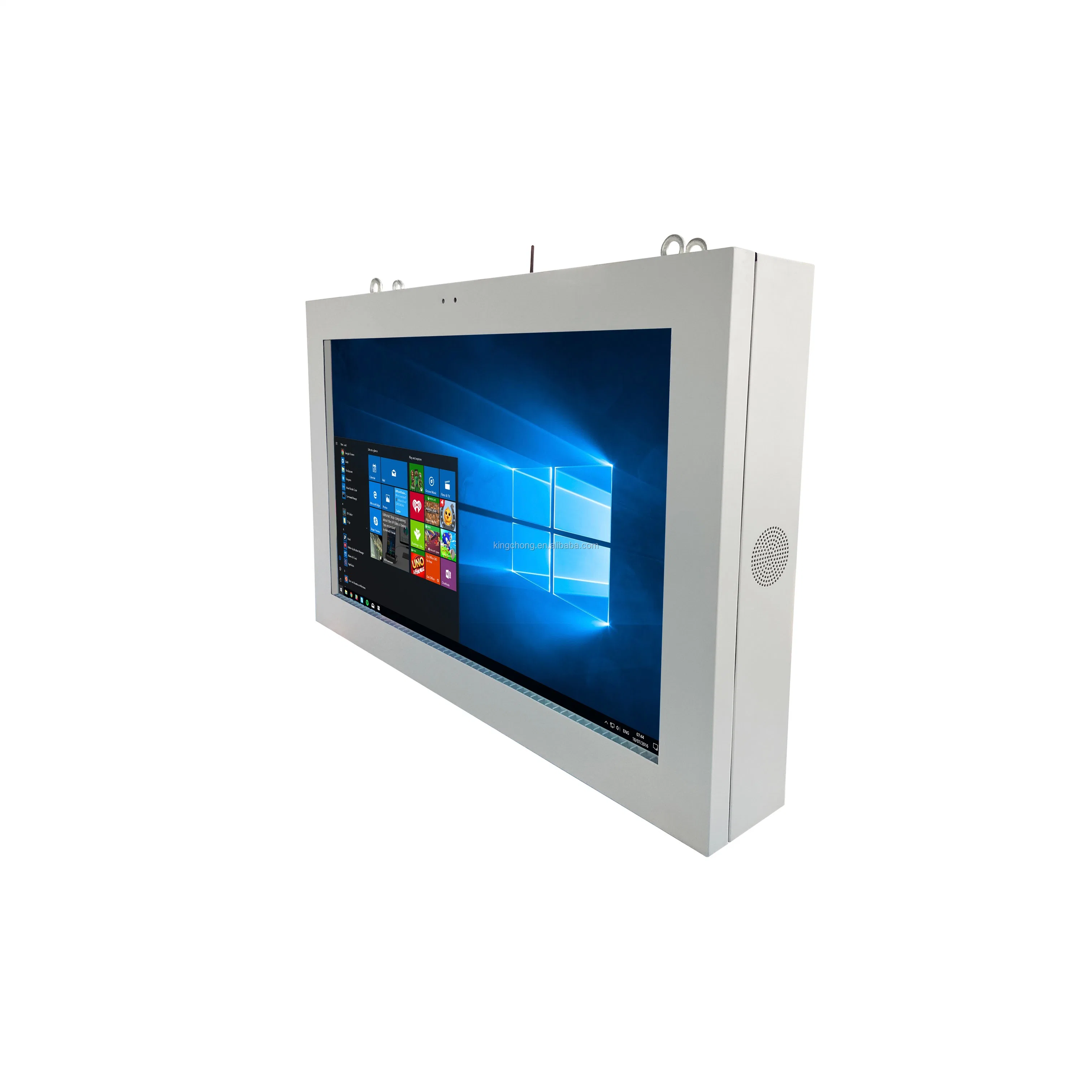 شاشة LCD تعمل باللمس IP65 مقاومة للماء شاشة Digital Signage Price Player Wall شاشة LCD مثبتة على التلفزيون