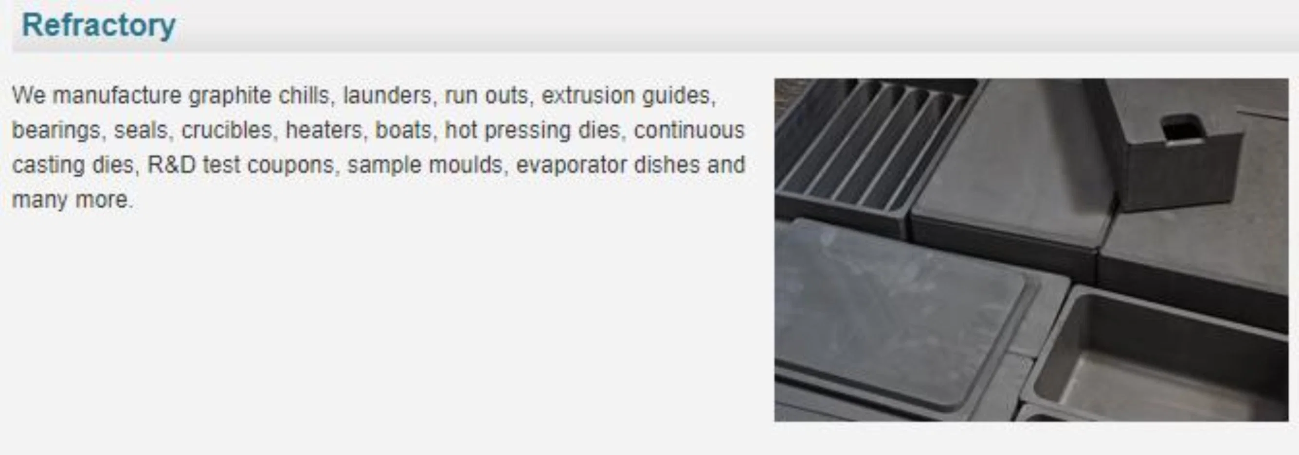 Impregnated High Density Graphite Electrodes