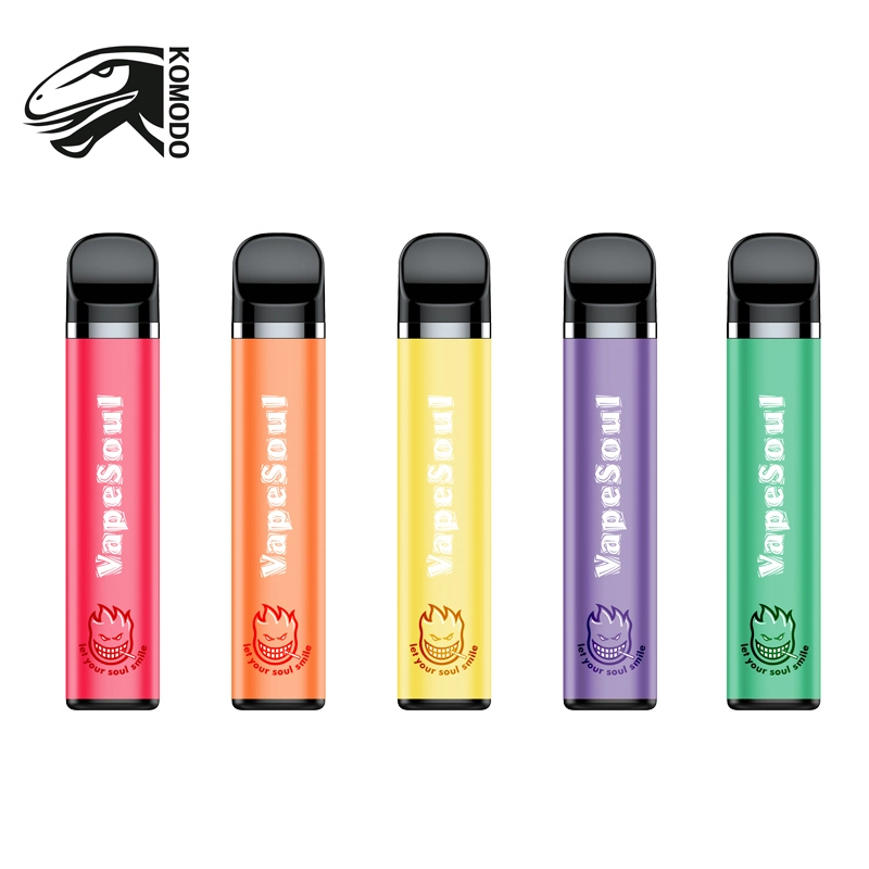 Vapesoul Soul Smile II E-Cigarette 1500 Pugs قلم القرد القابل للاستخدام