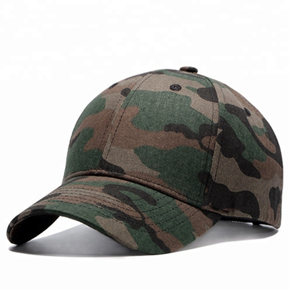 Commerce de gros Casquette camouflage militaire Hat Baseball Cap Vert de l'armée