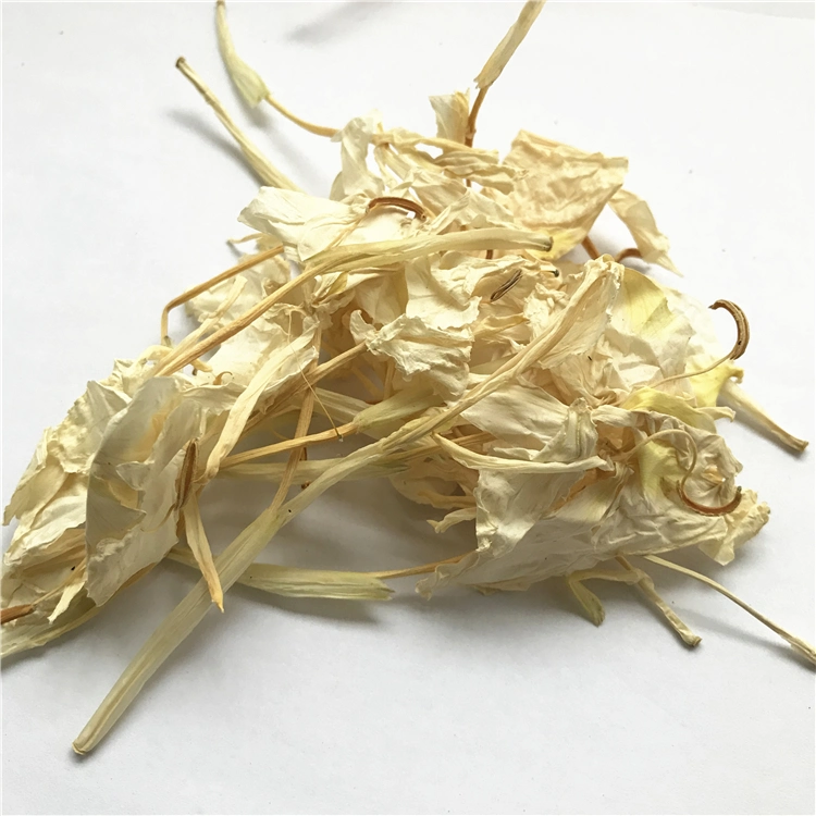 Ye Jiang Hua Bulk Ginger Flavor Dried White Garland-Lily Flower Tea