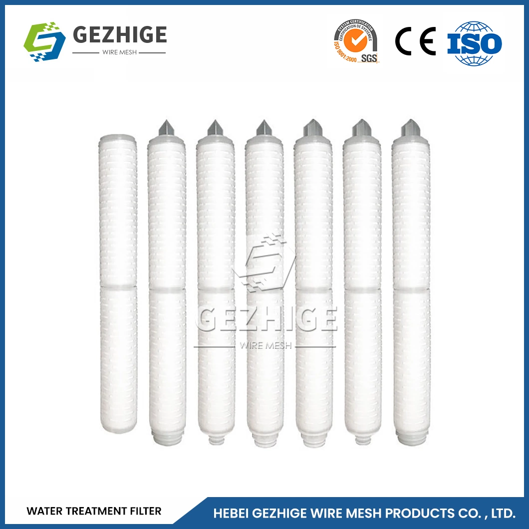 Gezhige Filter Cartridge Element Wholesaler 0.22 Kg Weight 3m Water Filter Cartridge China 0.5 Gpm Filtration Rate Water Filter Element Cartridge