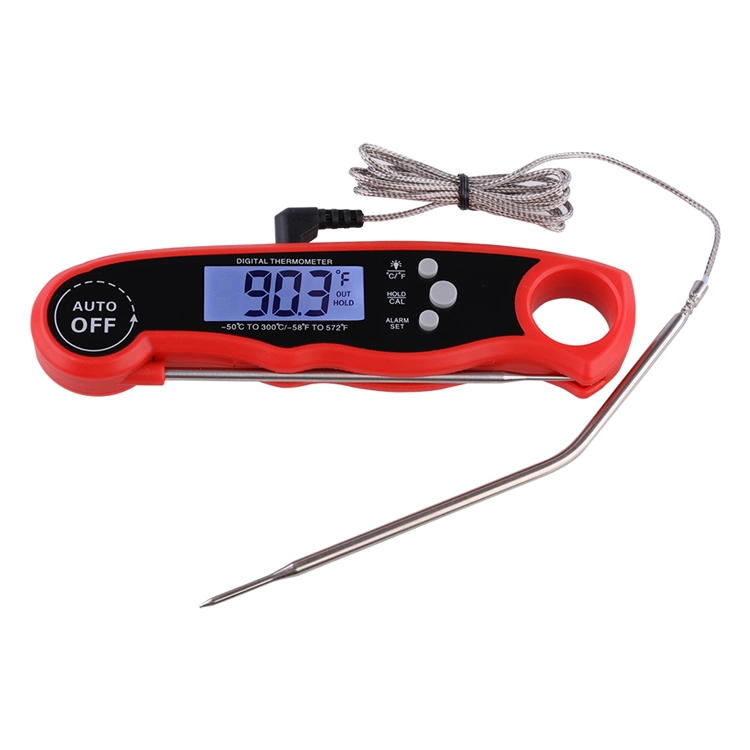 Dual Probes High Temperature Alarm Digital Barbecue Smoker Thermometer