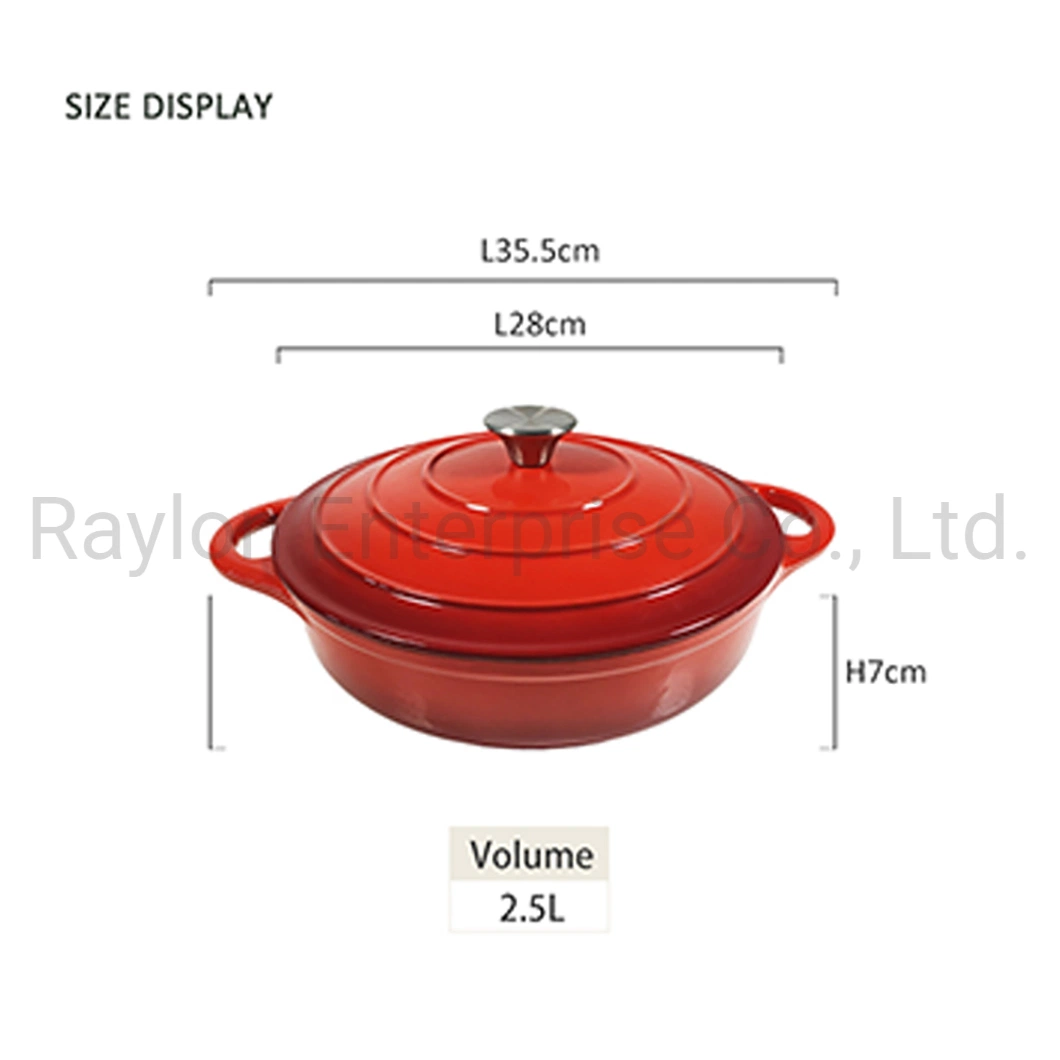 Wholesale/Supplier Kitchen New Design Cast Iron Enamel Cookware