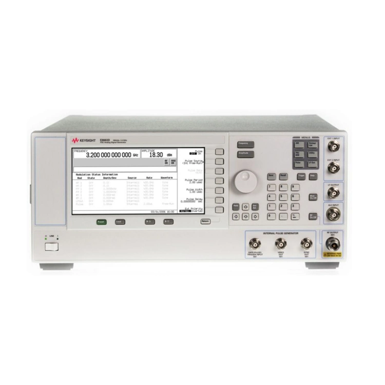 Agilent Psg E8663D 9 GHz RF Analog Signal Generator Option