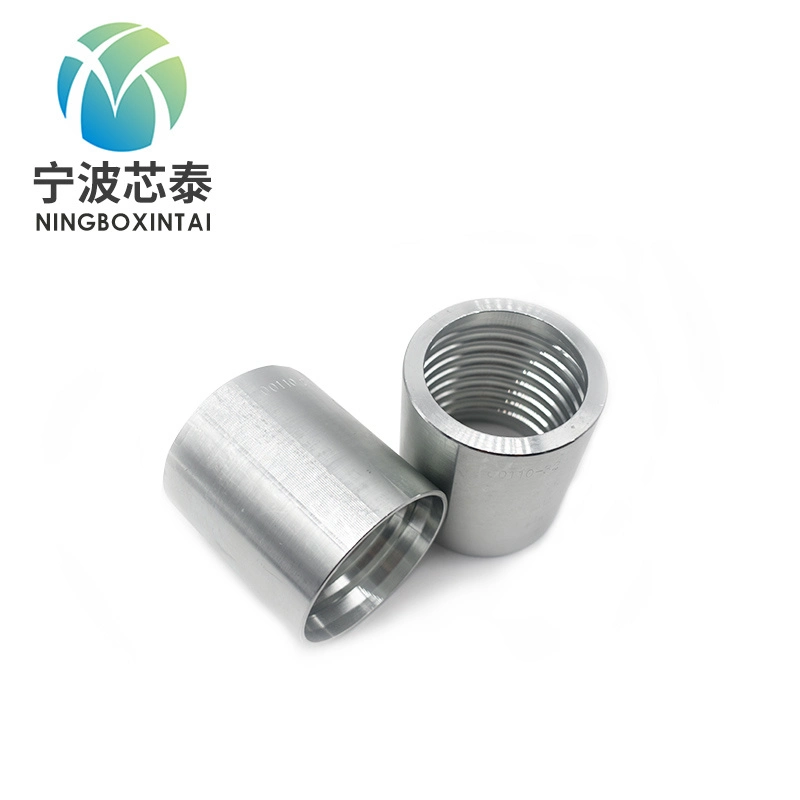 Flexible Carbon Steel Hose Pipe Fittings Ferrules Hose Sleeve 00110 Hydraulic Sleeve 6000 Psi